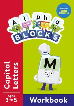 Alphablocks Capital Letters (Red Level Workbook) de Alphablocks