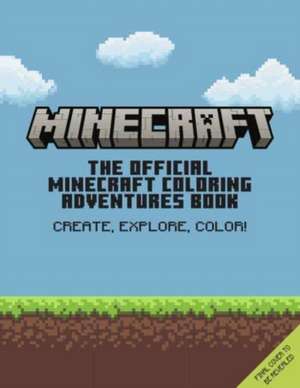 The Official Minecraft Colouring Adventures Book de Titan Books