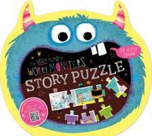 The Very Hungry Worry Monsters Storyboard Floor Puzzle de Make Believe Ideas