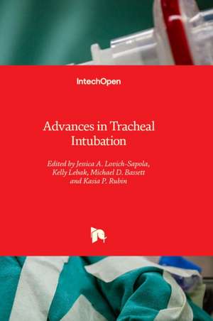 Advances in Tracheal Intubation de Jessica A Lovich-Sapola