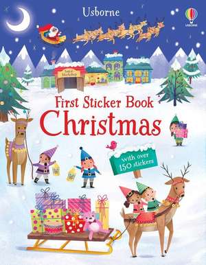 First Sticker Book Christmas de Alice Beecham