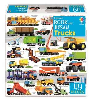 Usborne Book and Jigsaw Trucks de Sam Smith