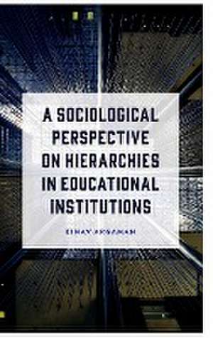 A Sociological Perspective on Hierarchies in Educational Institutions de Einav Argaman