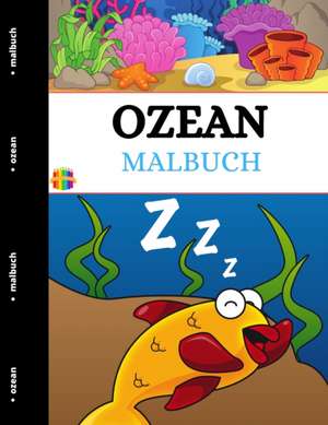Ozean Malbuch de Cathrine Mellor