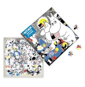 Adult Jigsaw Puzzle: Moomin: Comic Strip, Book One: 1000-piece Jigsaw Puzzles de Flame Tree Studio