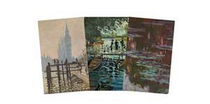 National Gallery: Monet Set of 3 Mini Notebooks de Flame Tree Studio