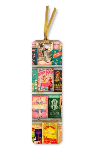 Aimee Stewart: Vintage Cook Book Library Bookmarks (pack of 10) de Flame Tree Studio