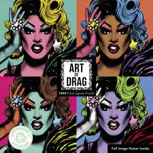 Adult Sustainable Jigsaw Puzzle Art of Drag: 1000-pieces. Ethical, Sustainable, Earth-friendly de Flame Tree Studio