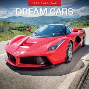 Dream Cars 2024 Square Wall Calendar de Red Robin Publishing Ltd.