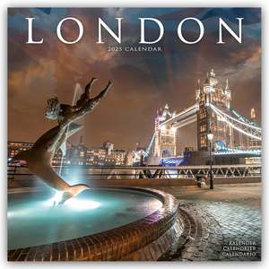 London 2025 - 16-Monatskalender de Avonside Publishing Ltd