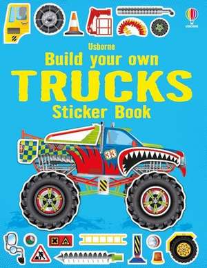 Build Your Own Trucks Sticker Book de Simon Tudhope