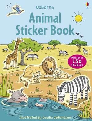 First Sticker Book Animals de JESSICA GREENWELL