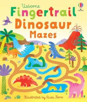 Fingertrail Dinosaur Mazes de Felicity Brooks