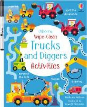 Wipe-Clean Trucks and Diggers Activities de Kirsteen Robson