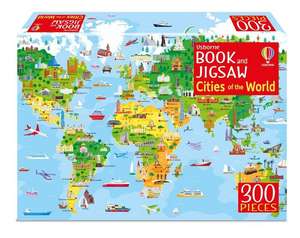 BOOK AND JIGSAW CITIES OF THE WORLD de Sam Smith