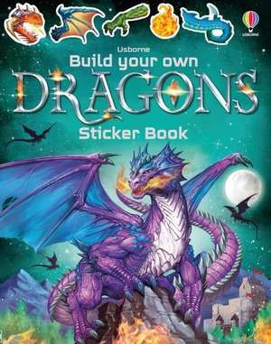 Build Your Own Dragons Sticker Book de Simon Tudhope