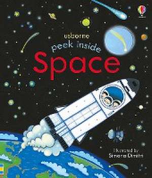 Peek Inside Space de Anna Milbourne