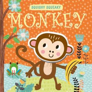Squishy Squeaky Monkey de Louise Anglicas