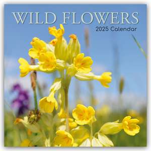 Wild Flowers - Wildblumen 2025 - 16-Monatskalender de Gifted Stationery Co. Ltd