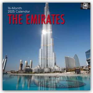 The Emirates - Vereinigte Arabische Emirate 2025 - 16-Monatskalender de Gifted Stationery Co. Ltd