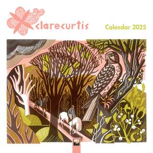 Clare Curtis Wall Calendar 2025 (Art Calendar) de Flame Tree Studio