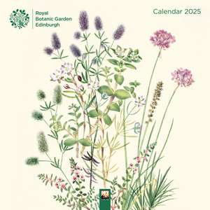 Royal Botanic Garden Edinburgh Wall Calendar 2025 (Art Calendar) de Flame Tree Studio