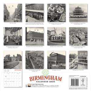 Birmingham Heritage Wall Calendar 2025 (Art Calendar) de Flame Tree Studio