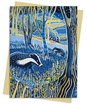 Annie Soudain: Foraging by Moonlight Greeting Card Pack: Pack of 6 de Flame Tree Studio