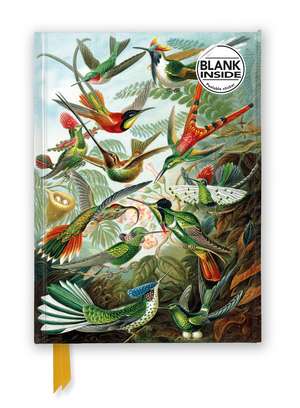 Ernst Haeckel: Hummingbirds (Foiled Blank Journal) de Flame Tree Studio