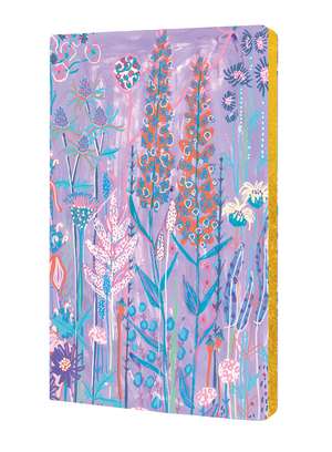 Lucy Innes Williams: Purple Garden House (Soft Touch Journal) de Flame Tree Studio