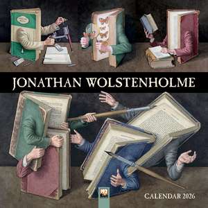 Jonathan Wolstenholme Wall Calendar 2026 (Art Calendar) de Flame Tree Studio