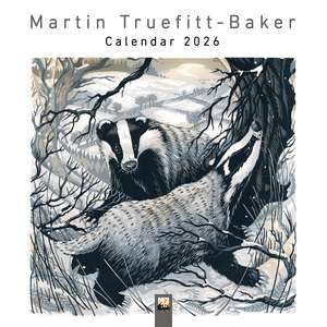 Martin Truefitt-Baker Wall Calendar 2026 (Art Calendar) de Flame Tree Studio