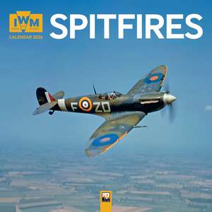 Imperial War Museums: Spitfires Wall Calendar 2026 (Art Calendar) de Flame Tree Studio