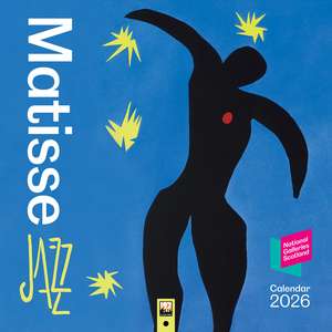 National Galleries Scotland: Matisse Jazz Wall Calendar 2026 (Art Calendar) de Flame Tree Studio