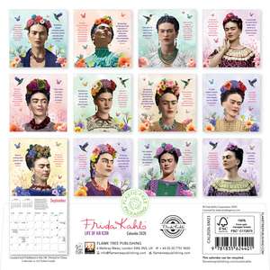 Frida Kahlo: Life of an Icon Mini Wall Calendar 2026 (Art Calendar) de Flame Tree Studio