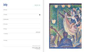 The Courtauld 2026 Desk Diary Planner - Week to View, Illustrated throughout de Flame Tree Studio