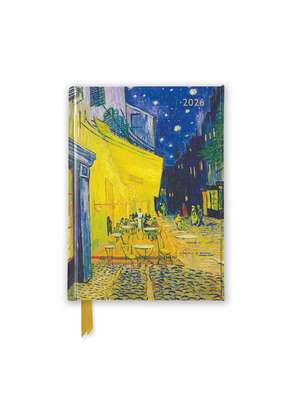 Vincent van Gogh: Café Terrace 2026 Luxury Pocket Diary Planner - Week to View de Flame Tree Studio