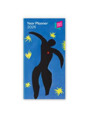 National Galleries Scotland: Matisse Jazz 2026 Year Planner - Month to View de Flame Tree Studio