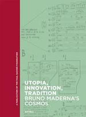 Utopia, Innovation, Tradition de Angela Ida de Benedictis