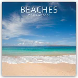 Beaches - Traumstrände 2025 - 16-Monatskalender de Gifted Stationery Co. Ltd