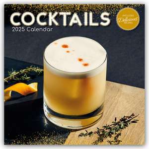 Cocktails 2025 - 16-Monatskalender de The Gifted Stationery Co. Ltd