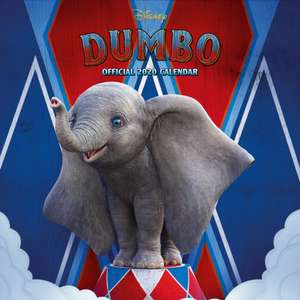 Disney Dumbo 2020 Calendar - Official Square Wall Format Calendar