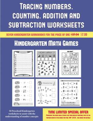 Kindergarten Math Games (Tracing numbers, counting, addition and subtraction) de James Manning