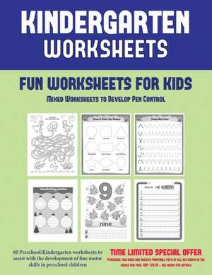 Fun Worksheets for Kids de James Manning