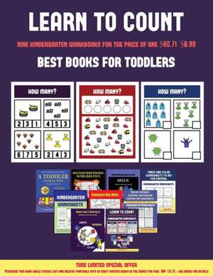 Best Books for Toddlers (Learn to count for preschoolers) de Manning James