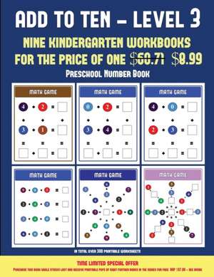 Preschool Number Book (Add to Ten - Level 3) de James Manning