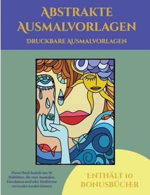 Druckbare Ausmalvorlagen (Abstrakte Ausmalvorlagen) de Jessica Windham