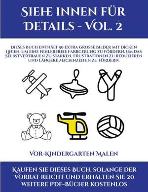 Vor-Kindergarten Malen (Siehe innen für Details - Vol. 2) de Jessica Windham