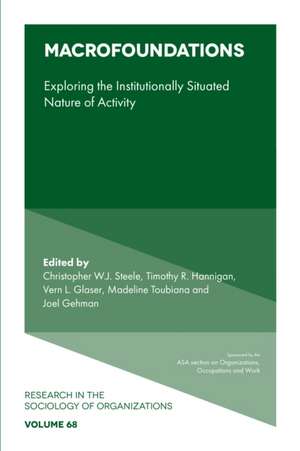 Macrofoundations de Christopher W. J Steele