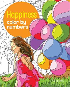 Happiness Color by Numbers de Arpad Olbey